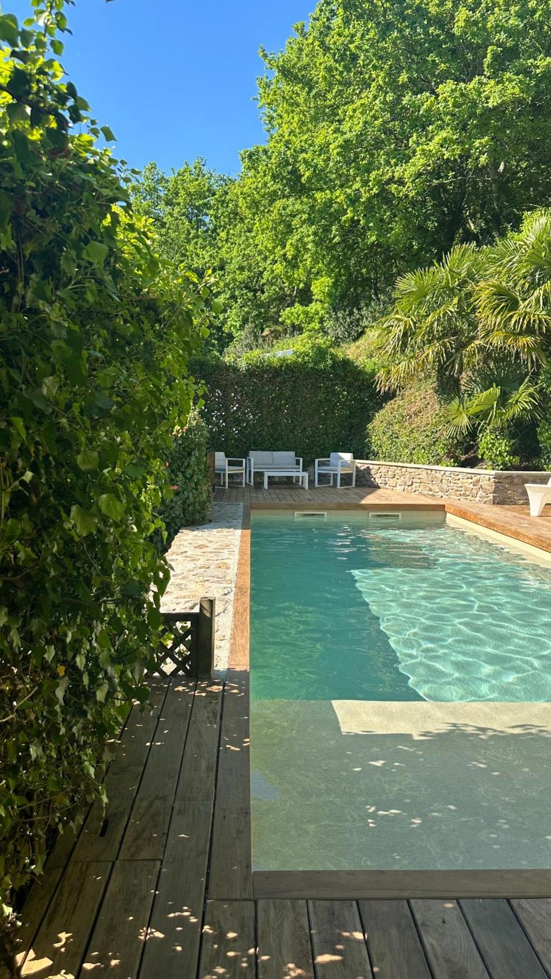 בית הארחה סנטיאגו דה קומפוסטלה 	Casa De Afora Casa Con Piscina Y Jacuzzi Privados מראה חיצוני תמונה